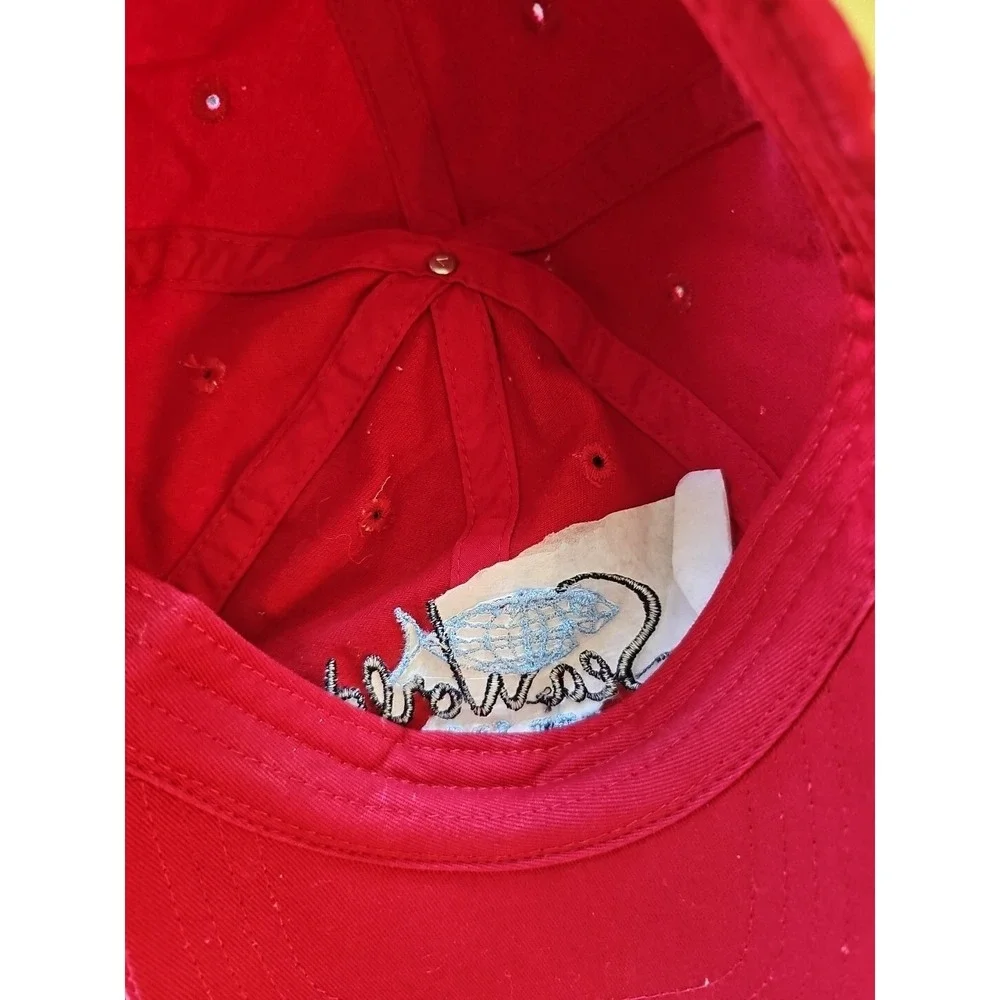 Sea World Red Vintage Est 1964 Old Logo‎ Youth Strap Back Hat